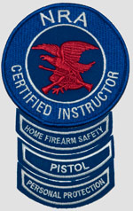 NRA Instructor Patch